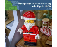 LEGO 40820 Powiększona minifigurka Świętego Mikołaja - 1577948 - zdjęcie 7